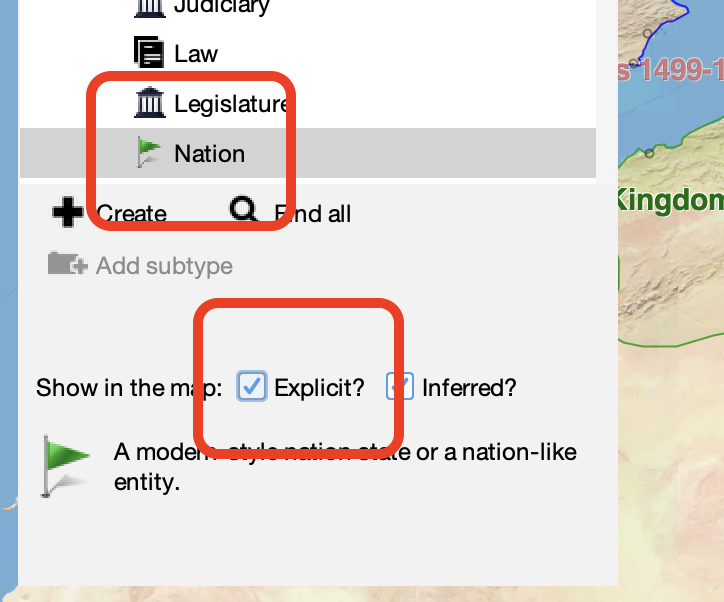 Turn off the visibility of nations